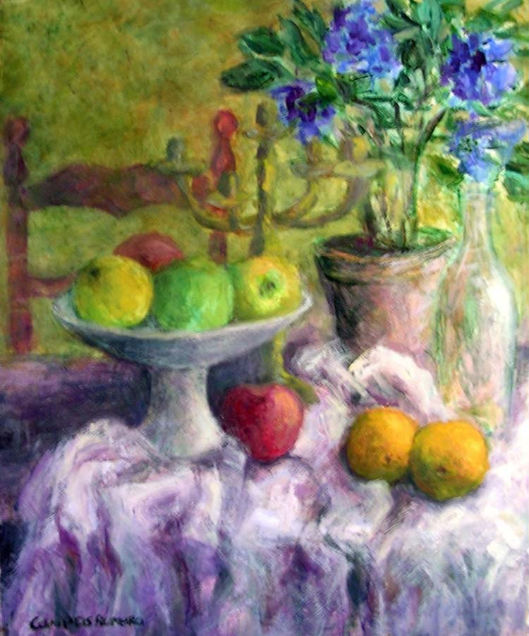Frutero y maceta