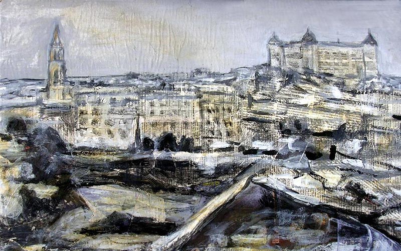 Pintora Elisa Campos - Toledo collage